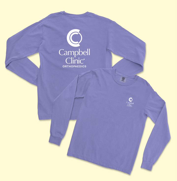 Campbell Clinic's 6014 CC Longsleeve T-Shirt - Premium Tanks and Tees from Comfort Colors - Just $25! Shop now at Pat's Monograms