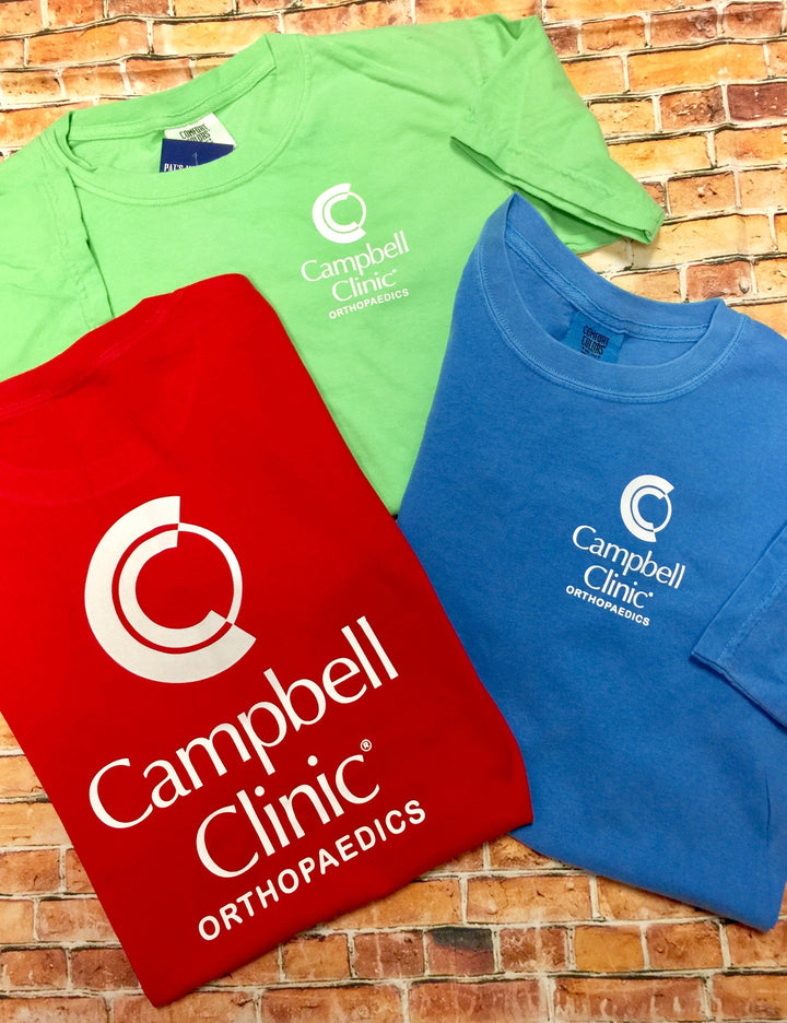 Campbell Clinic's 1717 Short Sleeve CC T-Shirt - Premium Tanks and Tees from Comfort Colors - Just $18! Shop now at Pat's Monograms