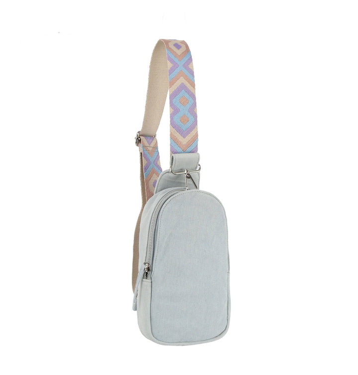 Multifunctional Guitar Strap Denim Sling - Premium handbag from Handbag Factory Corp - Just $34.95! Shop now at Pat's Monograms