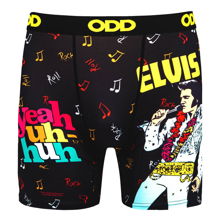 Elvis Rock N Roll - Mens Boxer Briefs - Premium Accessories from Odd Sox - Just $22.95! Shop now at Pat's Monograms