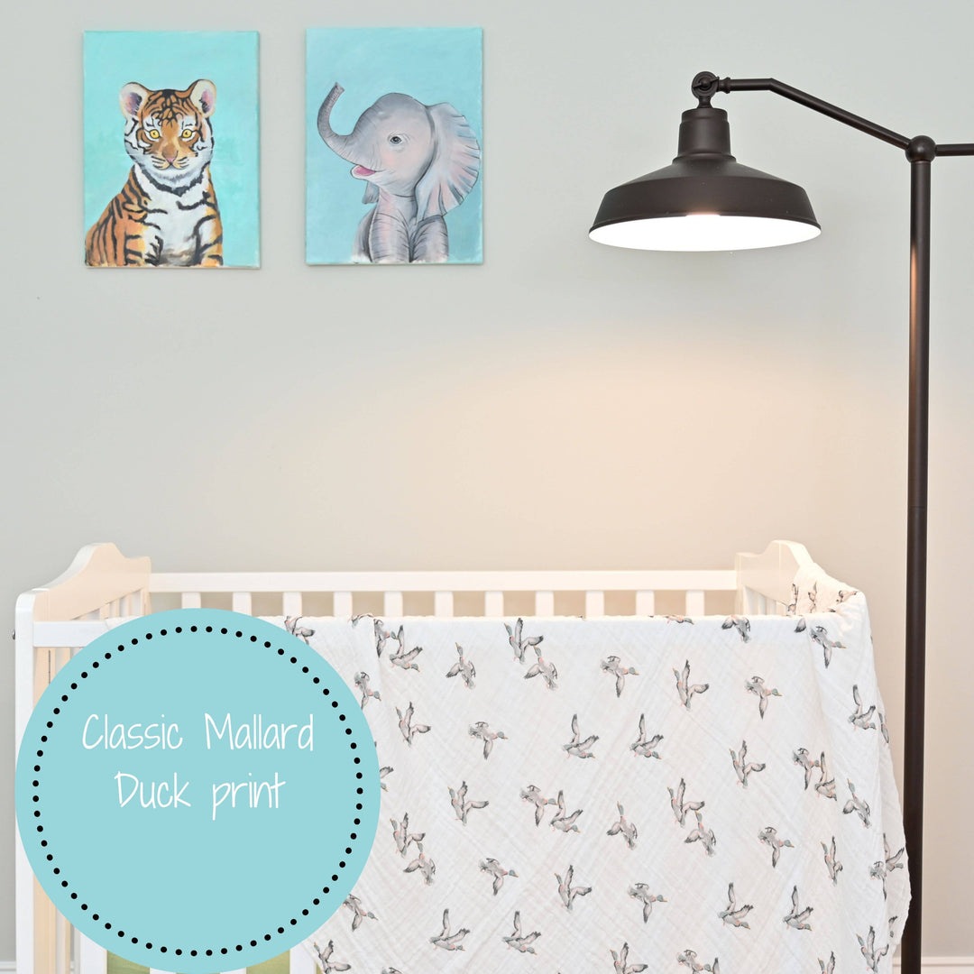 Quackin'up Baby Muslin Swaddle Blanket - Premium Swaddle from LollyBanks - Just $19.95! Shop now at Pat's Monograms