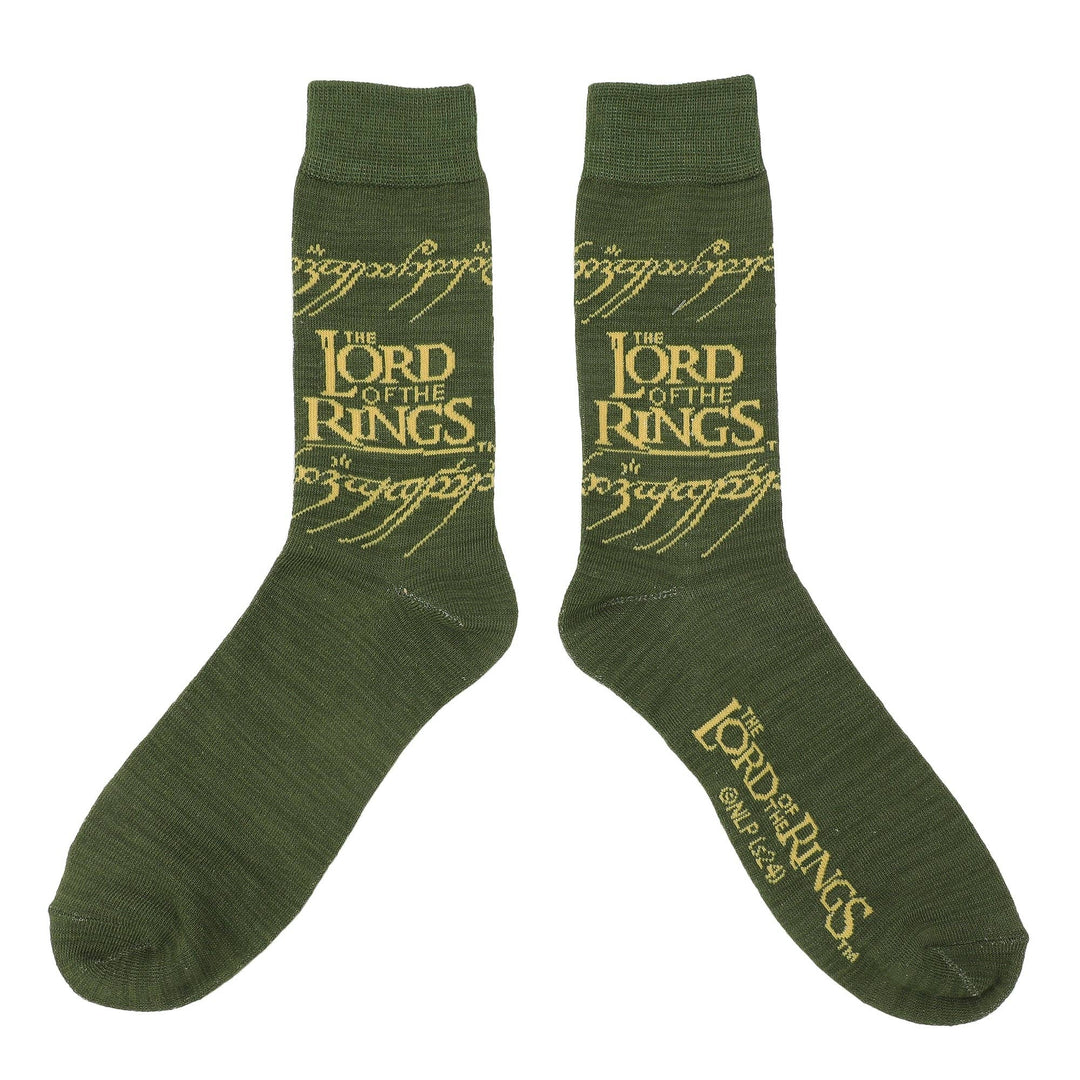 Lord Of The Rings Characters Adult 5-Pair Casual Crew Socks-OSFA - Premium socks from Bioworld Merchandising - Just $24.95! Shop now at Pat's Monograms