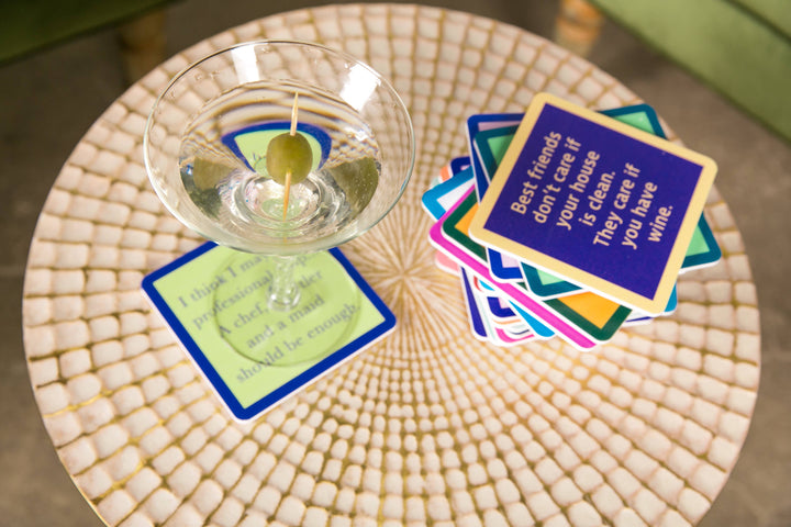 Half Hour | Funny Party Gift | Home Bar Decor - Premium coaster from Drinks on Me - Just $5.50! Shop now at Pat's Monograms