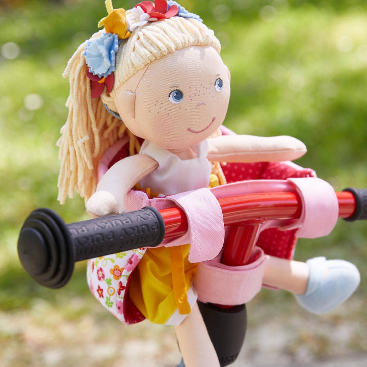 Soft Doll's Bike Seat Flower Meadow - Premium Doll Accessories from HABA USA - Just $21.95! Shop now at Pat's Monograms