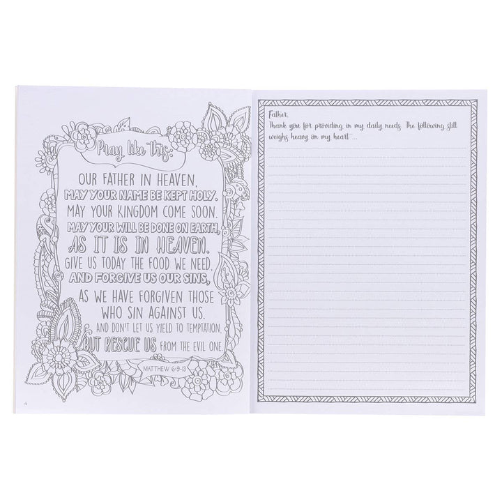 My Coloring Prayer Journal - Premium Gift from Christian Art Gifts - Just $12.95! Shop now at Pat's Monograms
