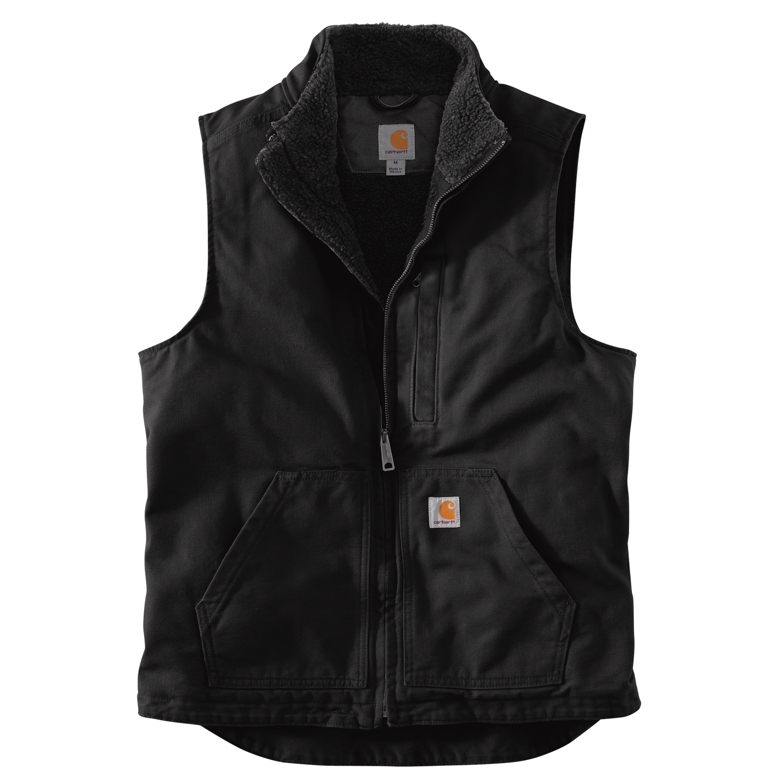 Carhartt® Sherpa-Lined Mock Neck Vest - CT104277 - Premium Outerwear from Carhartt - Just $89.95! Shop now at Pat's Monograms