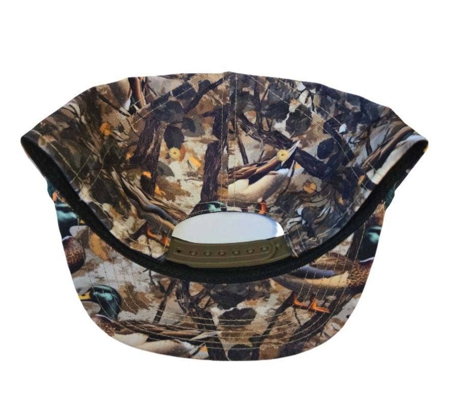 Kids 7 Panel Duck Camo Snapback Hat - Premium Caps from ThatsRad - Just $24.95! Shop now at Pat's Monograms
