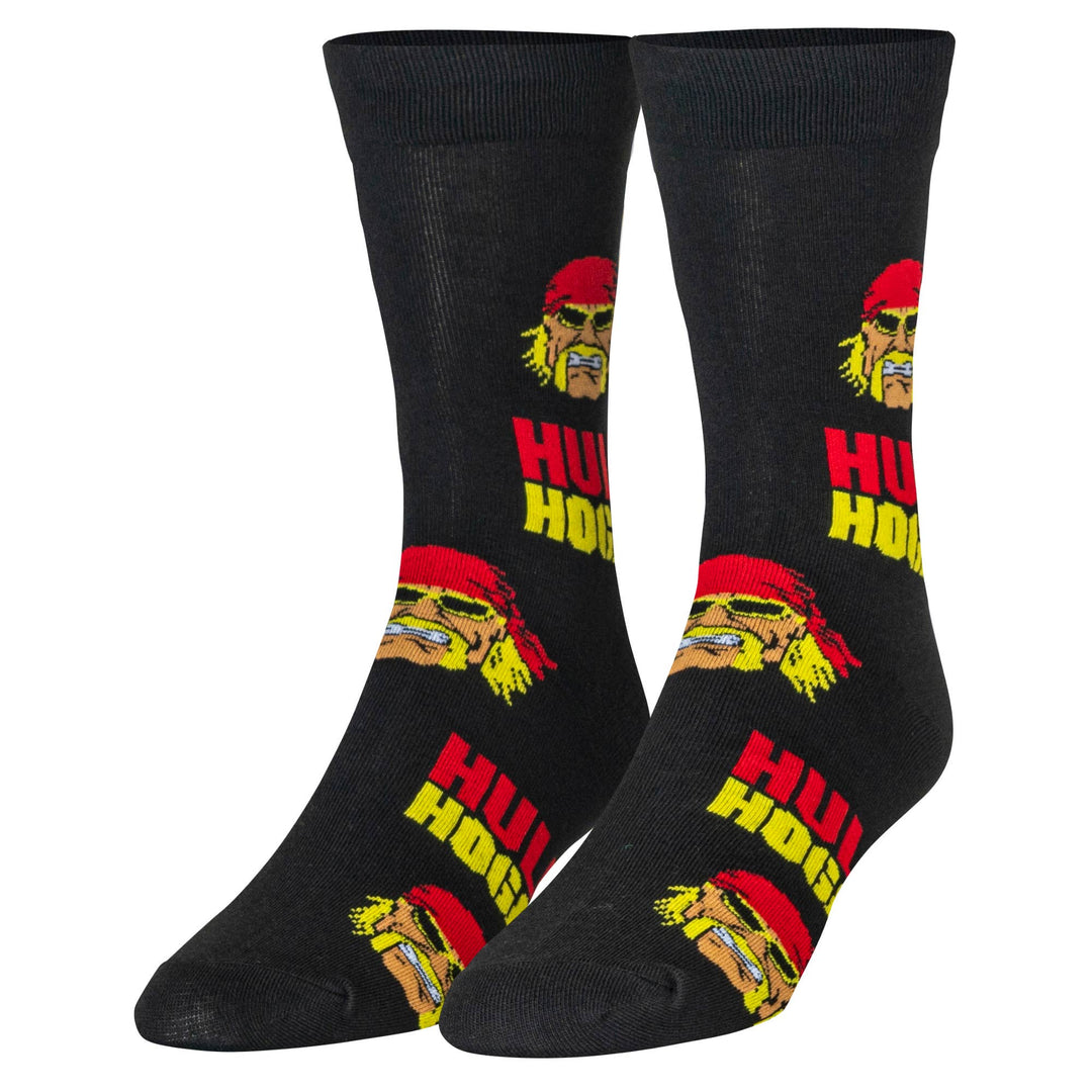 Hulk Hogan -  Crazy Socks - Mens Crew Folded - Premium socks from Crazy Socks - Just $7.50! Shop now at Pat's Monograms