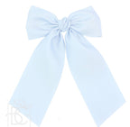 Matte Satin Longtail Hair Bow with Euro Knot - Premium Hairbows from Beyond Creations, LLC - Just $19.95! Shop now at Pat's Monograms