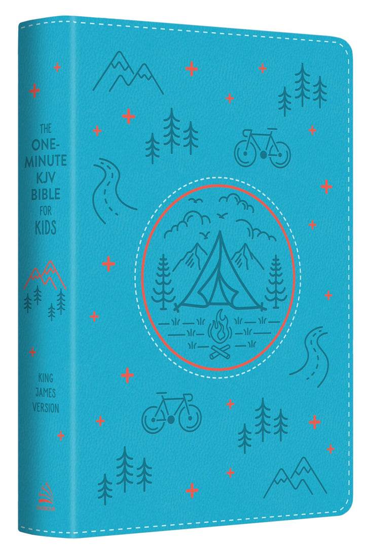The One-Minute KJV Bible for Kids [Adventure Blue] - Premium Books and Devotionals from Barbour Publishing, Inc. - Just $29.99! Shop now at Pat's Monograms
