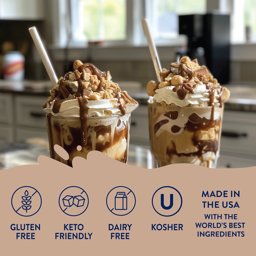 Sugar Free Peanut Butter Cup Syrup - Premium drink mix from Jordan's Skinny Mixes - Just $9.59! Shop now at Pat's Monograms