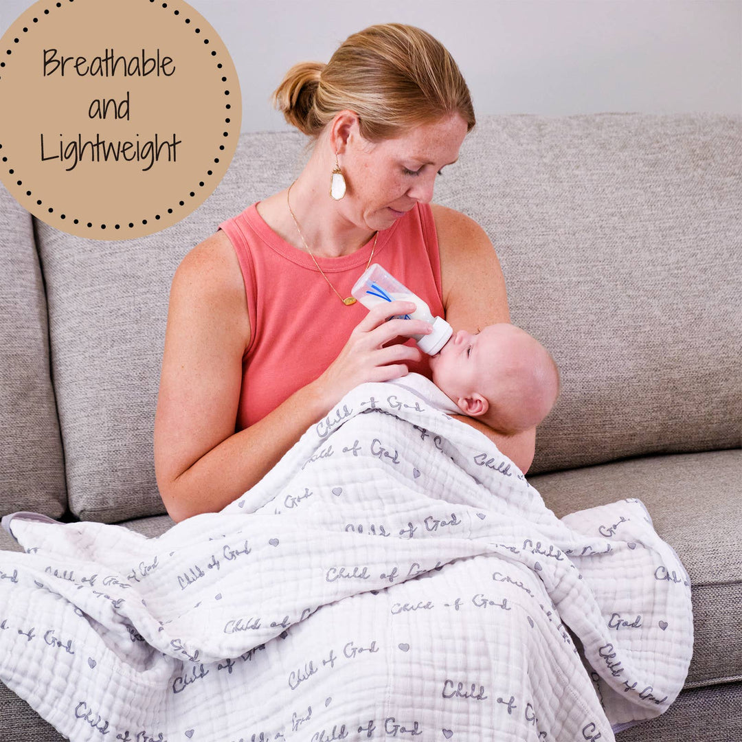 Child Of God Baby Toddler Quilt - Premium Baby Blanket from LollyBanks - Just $34.95! Shop now at Pat's Monograms
