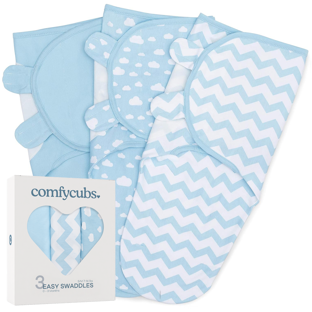 Baby Easy Swaddle Blankets - Premium Swaddle from Comfy Cubs - Just $19.95! Shop now at Pat's Monograms