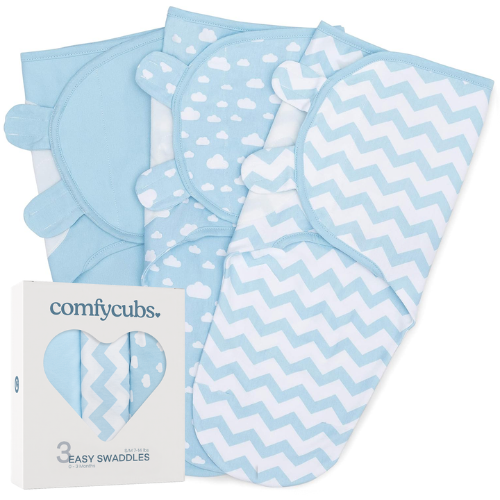 Baby Easy Swaddle Blankets - Premium Swaddle from Comfy Cubs - Just $19.95! Shop now at Pat's Monograms