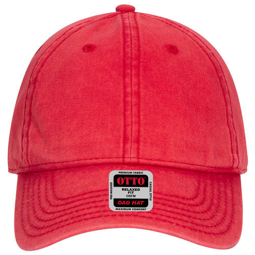 Snow Washed Superior Cotton Twill Dad Hat - Premium Caps from Otto Caps - Just $12! Shop now at Pat's Monograms