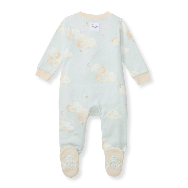 Good Night Sky Organic Cotton Sleep & Play - Ice Flow - Premium Baby Sleepwear from Burt's Bees Baby - Just $14.95! Shop now at Pat's Monograms