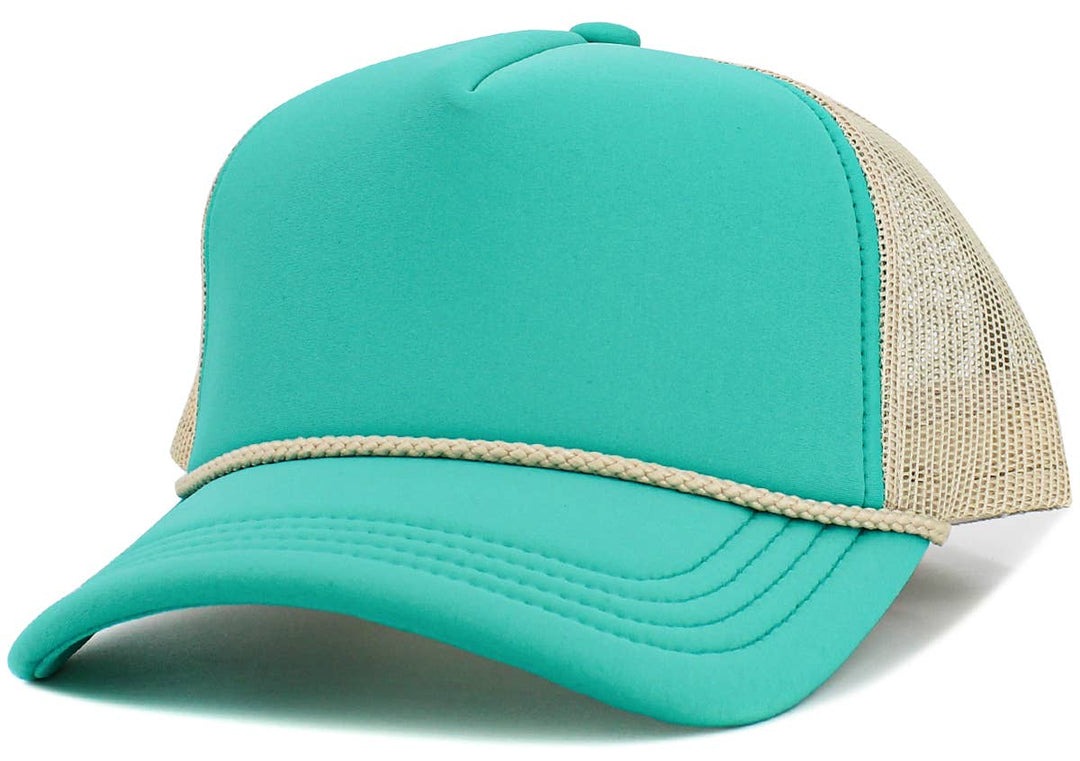 Foam Premium Rope Trucker Hat - Premium Hat from KBETHOS - Just $12.95! Shop now at Pat's Monograms