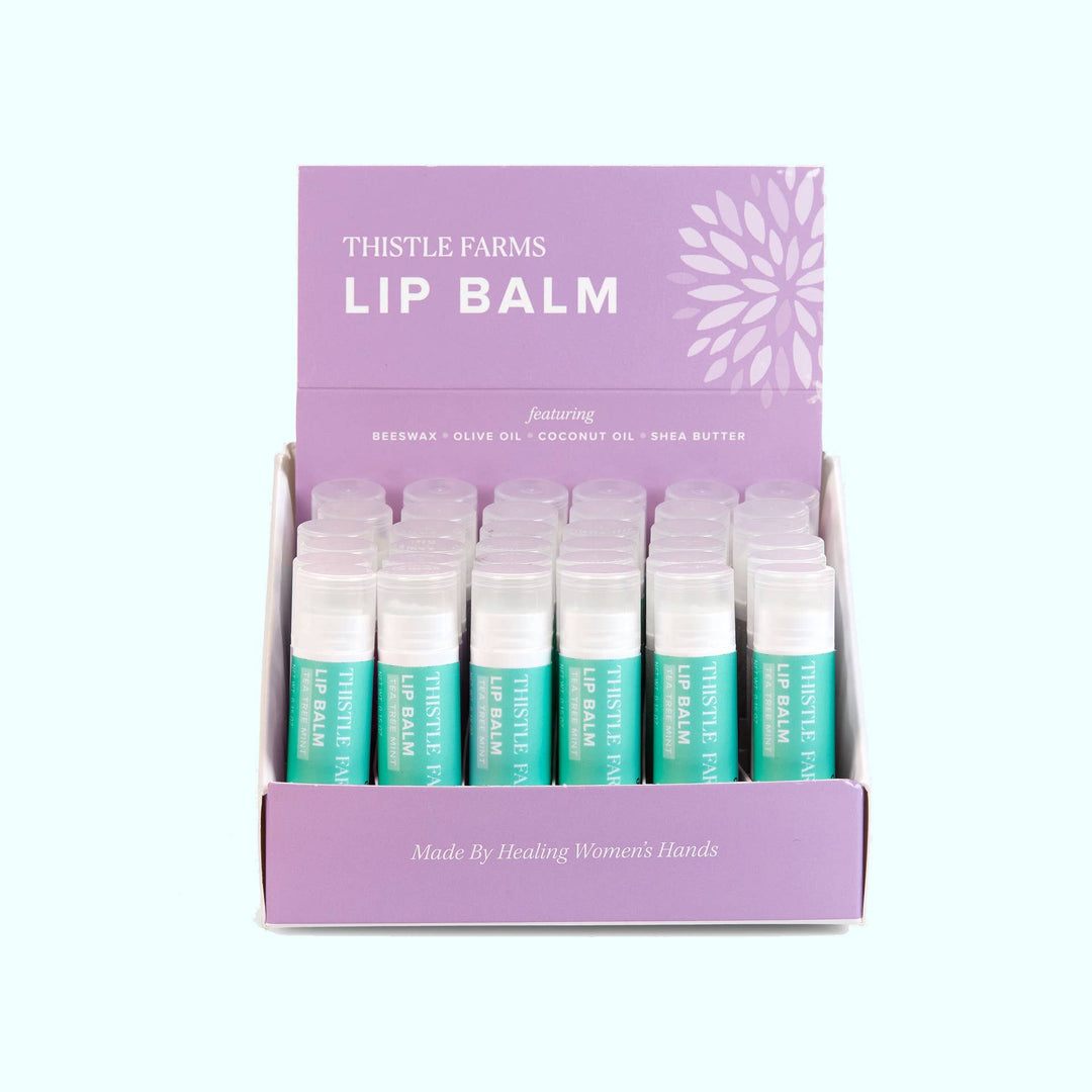 Lip Balm | Lavender, Tea Tree Mint, Unscented - Premium lip balm from Thistle Farms - Just $4.50! Shop now at Pat's Monograms