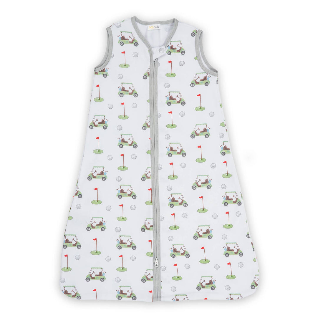 Golf A Round Baby Sleep Sack, 100% Organic Cotton - Premium Swaddle from LollyBanks - Just $21.95! Shop now at Pat's Monograms