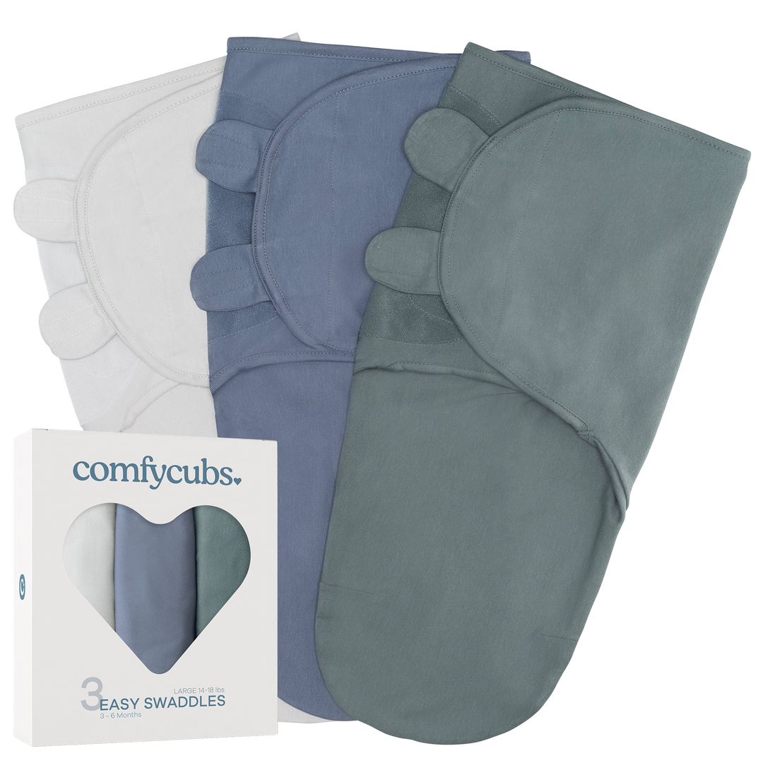 Baby Easy Swaddle Blankets - Premium Swaddle from Comfy Cubs - Just $19.95! Shop now at Pat's Monograms