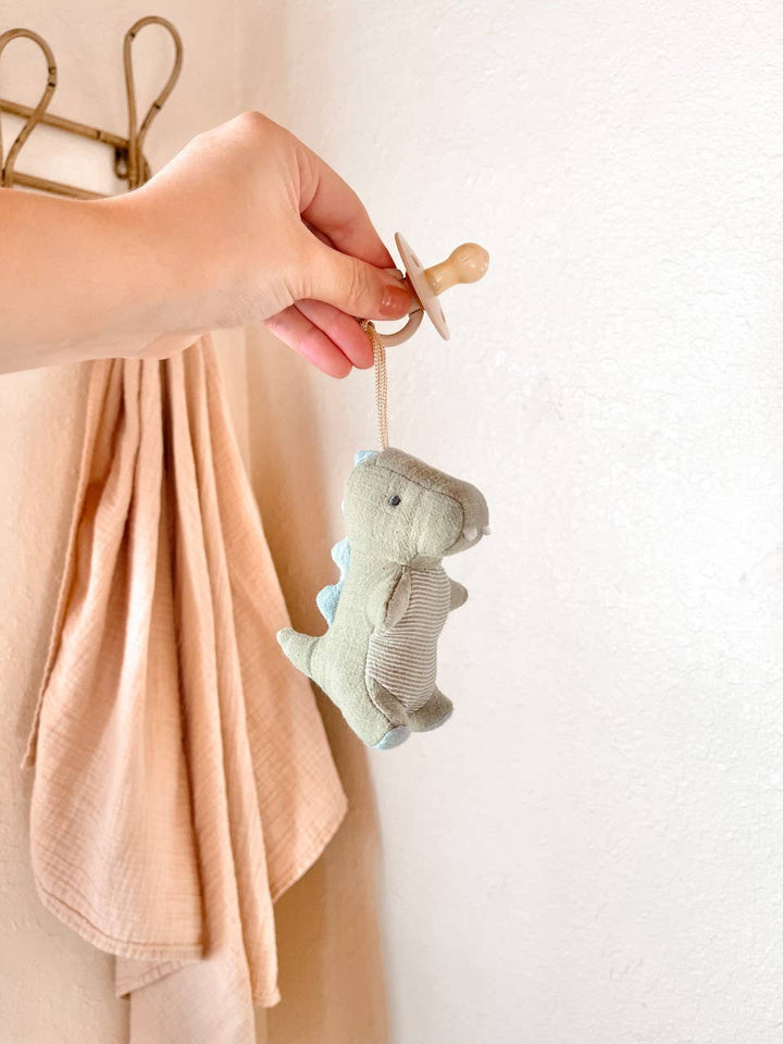 Bitzy Pal Natural Rubber Pacifier & Plush - Premium  from Itzy Ritzy - Just $14.95! Shop now at Pat's Monograms
