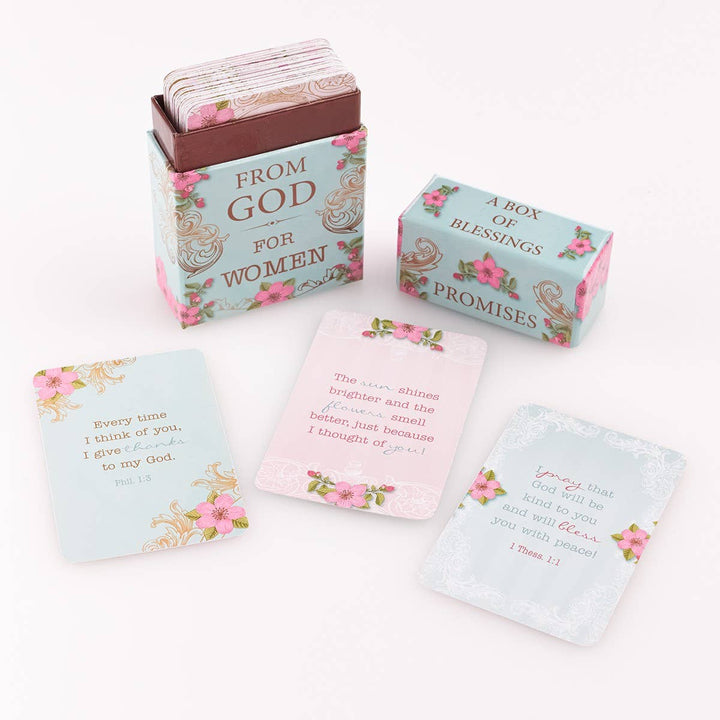 Promises from God for Women Box of Blessings - Premium Books and Devotionals from Christian Art Gifts - Just $4.99! Shop now at Pat's Monograms