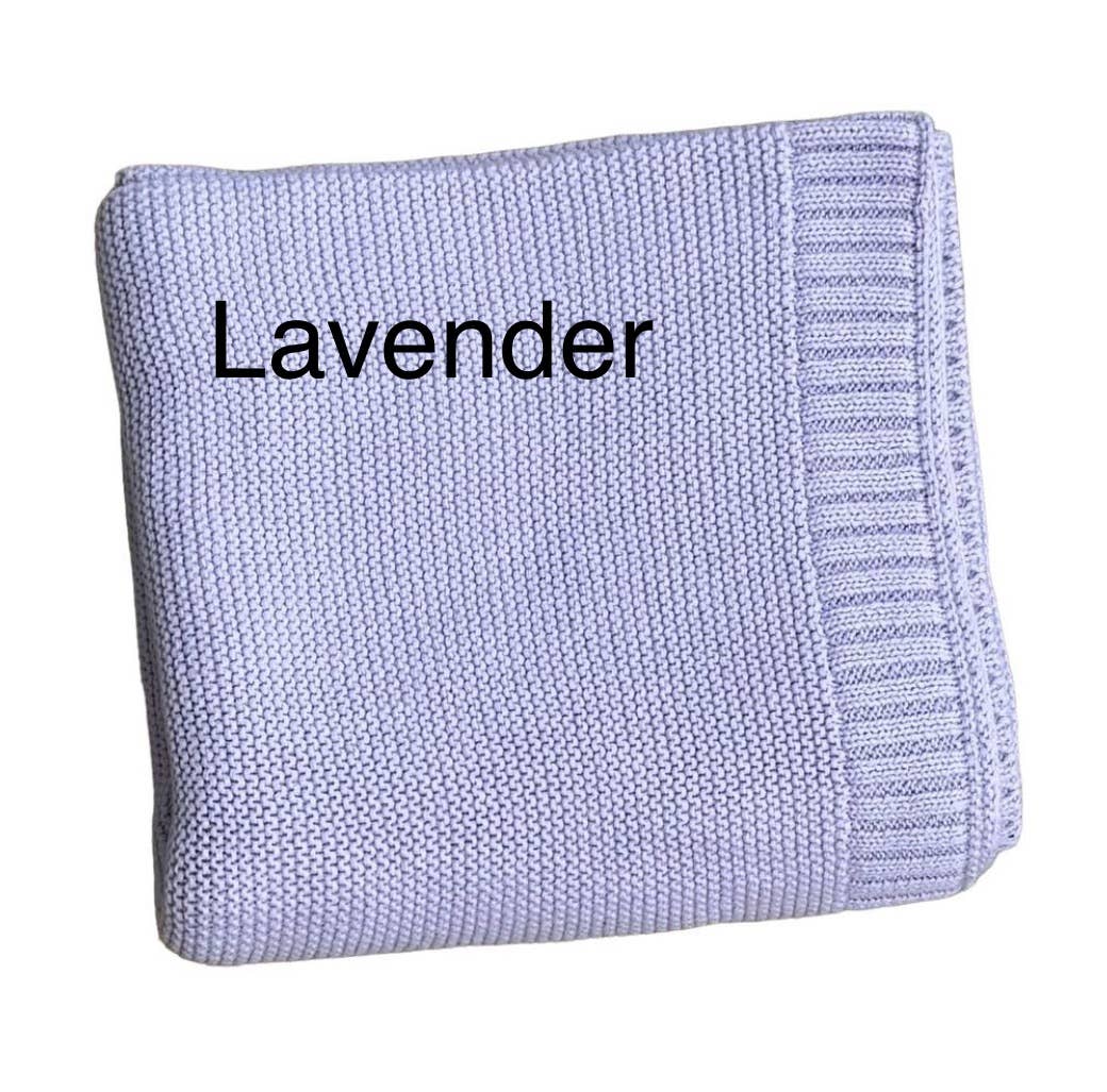 Knitted 100% Cotton Nap Time Blanket - Premium Baby Gift from Zsa Zsa & LoLLi - Just $32.95! Shop now at Pat's Monograms