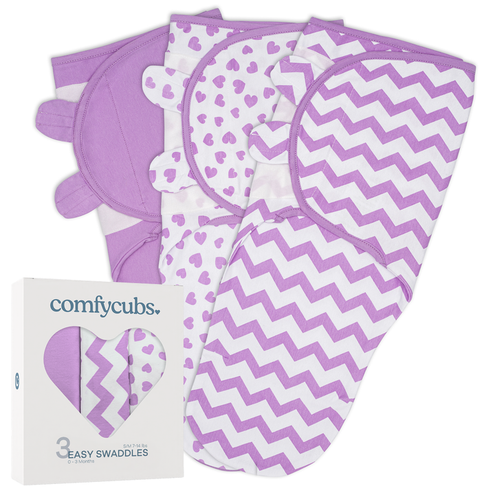 Baby Easy Swaddle Blankets - Premium Swaddle from Comfy Cubs - Just $19.95! Shop now at Pat's Monograms