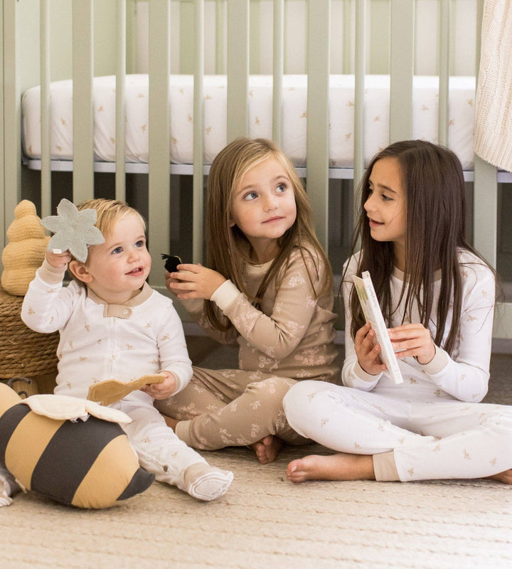 Whimsical Floral Organic Cotton Sleep & Play - Premium Baby & Toddler Outfits from Burt's Bees Baby - Just $14.95! Shop now at Pat's Monograms