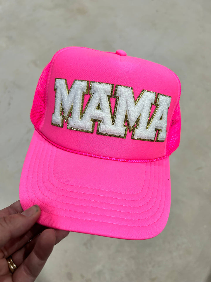 Mama Chenille Letters Foam Trucker - Premium  from Vibes Hat Company - Just $22.95! Shop now at Pat's Monograms