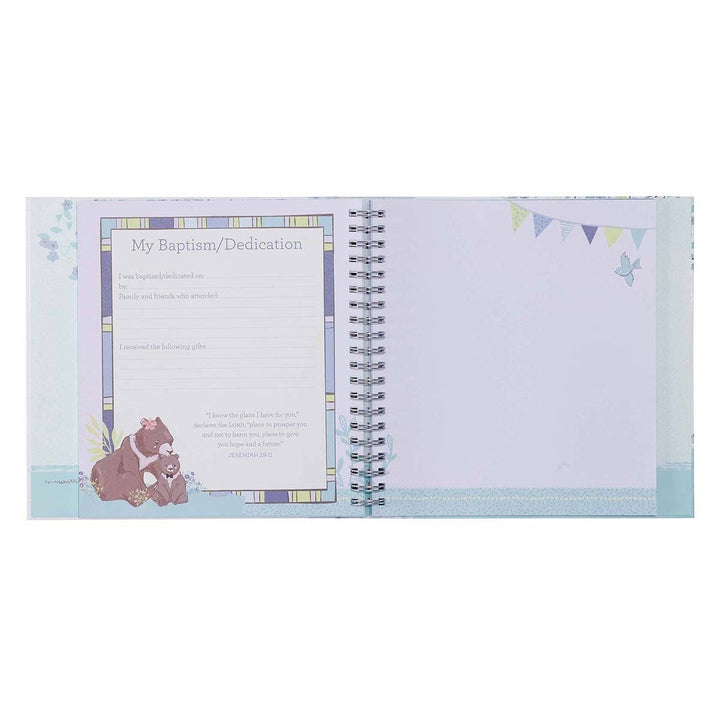 Our Baby Boy's First Year Memory Book - Premium Baby Gift from Christian Art Gifts - Just $27.95! Shop now at Pat's Monograms