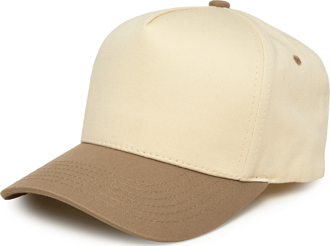 Kids/Baby Two Tone Vintage Cap - Khaki/Beige - Premium Trucker Cap from Funky Junque - Just $15.95! Shop now at Pat's Monograms