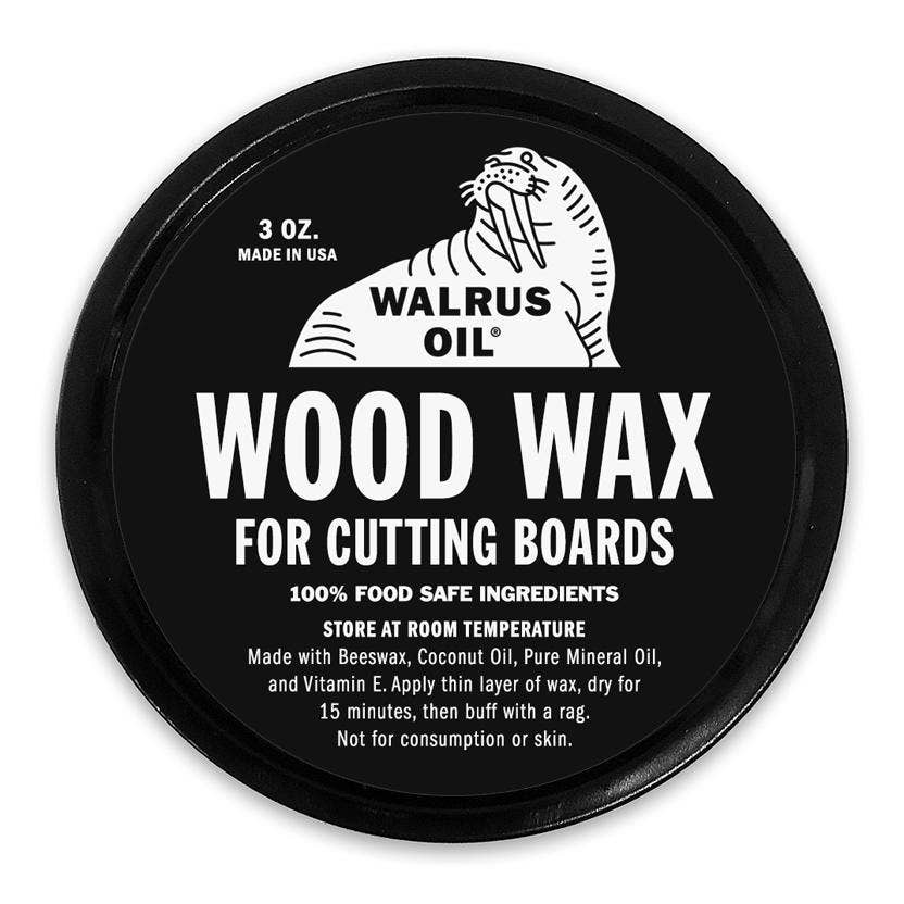 Wood Wax for Cutting Boards, 3 oz - Premium Cutting Boards from Walrus Oil - Just $12.95! Shop now at Pat's Monograms