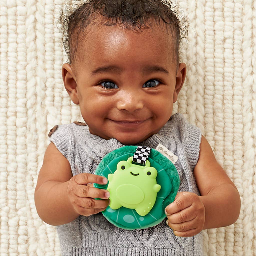 Frog Sweetie Crinkle™ - Premium teethers from Itzy Ritzy - Just $9.95! Shop now at Pat's Monograms
