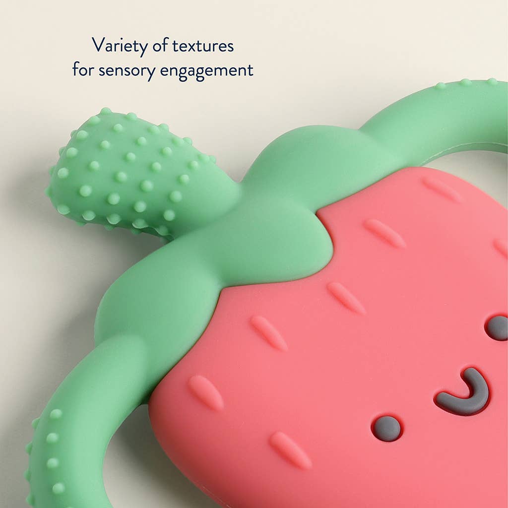 Strawberry Chew Crew® - Premium teethers from Itzy Ritzy - Just $9.95! Shop now at Pat's Monograms