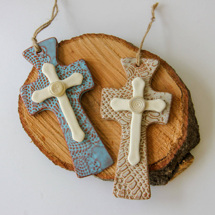 Trinity Cross - Premium decor from Prodigal Pottery - Just $21.95! Shop now at Pat's Monograms