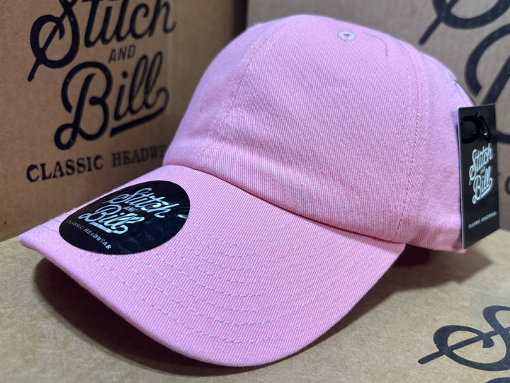 Premium Low Profile Baseball Cap - Dad Hat - Premium Headwear from Stitch and Bill Wholesale Hats - Just $8! Shop now at Pat's Monograms