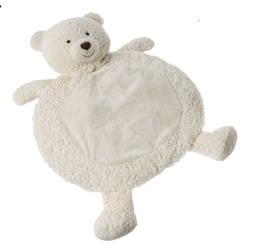 Putty Bear Baby Mat - Premium Baby Blanket from Mary Meyer - Just $64.95! Shop now at Pat's Monograms