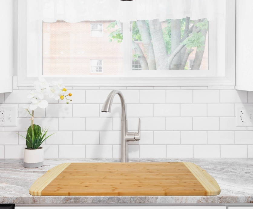 30x20 Stove Cover w/Juice Groove - Premium Cutting Boards from Totally Bamboo - Just $119.95! Shop now at Pat's Monograms