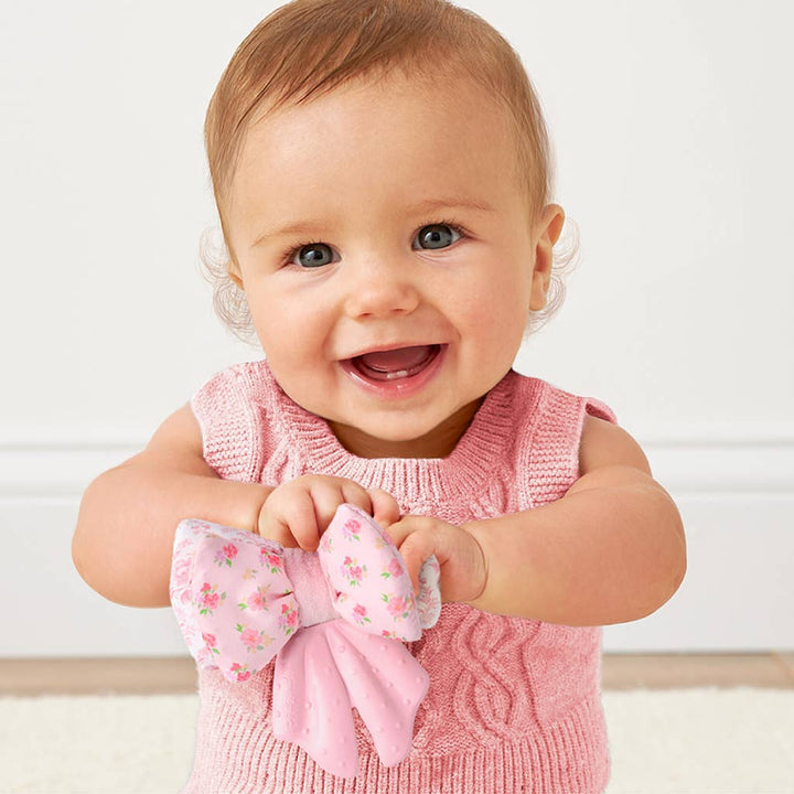 Bow Sweetie Crinkle™ - Premium teethers from Itzy Ritzy - Just $9.95! Shop now at Pat's Monograms