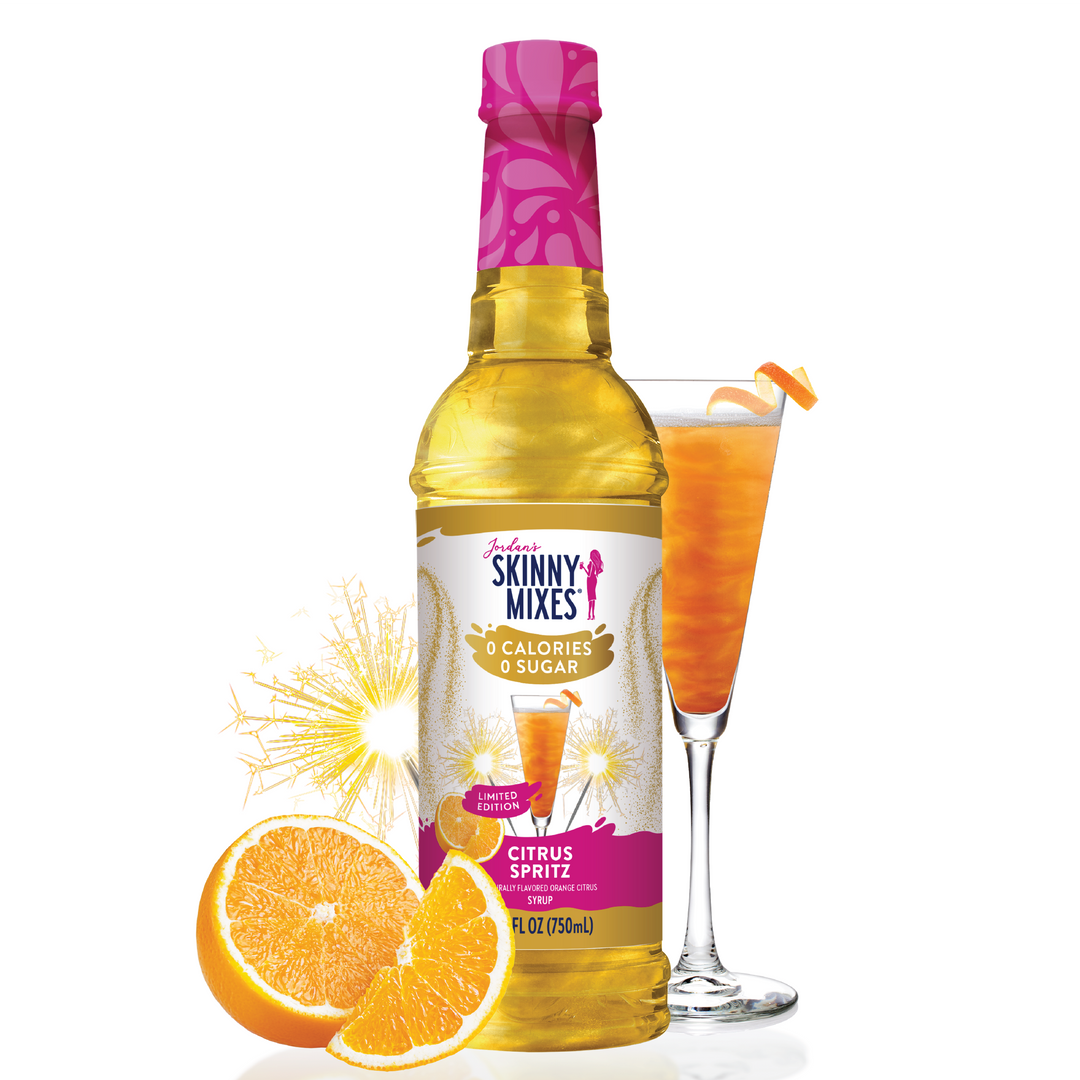 Sugar Free Citrus Spritz Syrup - Limited Time Offer - Premium syrup from Jordan's Skinny Mixes - Just $9.59! Shop now at Pat's Monograms