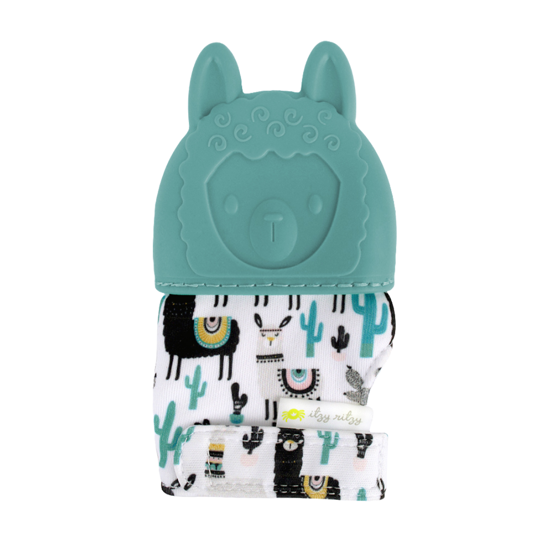 Itzy Mitt™ Silicone Teething Mitts: Highland Cow - Premium teethers from Itzy Ritzy - Just $9.95! Shop now at Pat's Monograms