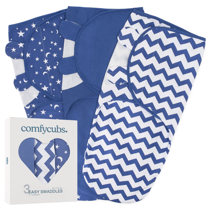 Baby Easy Swaddle Blankets - Premium Swaddle from Comfy Cubs - Just $19.95! Shop now at Pat's Monograms