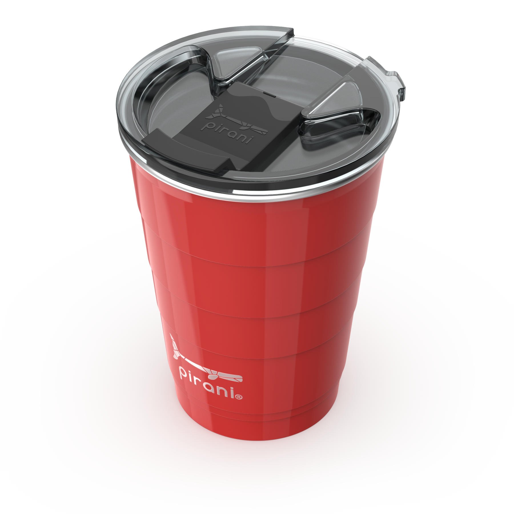 Insulated Stackable Tumbler 16 oz  - Party Red - Premium  from Pirani Life - Just $27! Shop now at Pat's Monograms