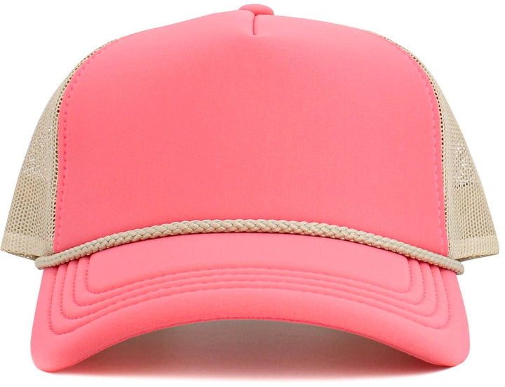 Foam Premium Rope Trucker Hat - Premium Hat from KBETHOS - Just $12.95! Shop now at Pat's Monograms