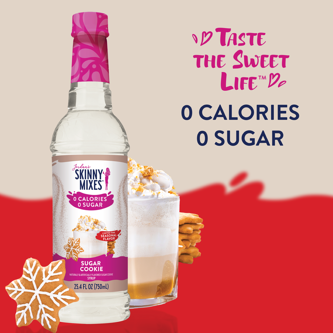 Sugar Free Sugar Cookie Syrup - Premium drink mix from Jordan's Skinny Mixes - Just $8.95! Shop now at Pat's Monograms