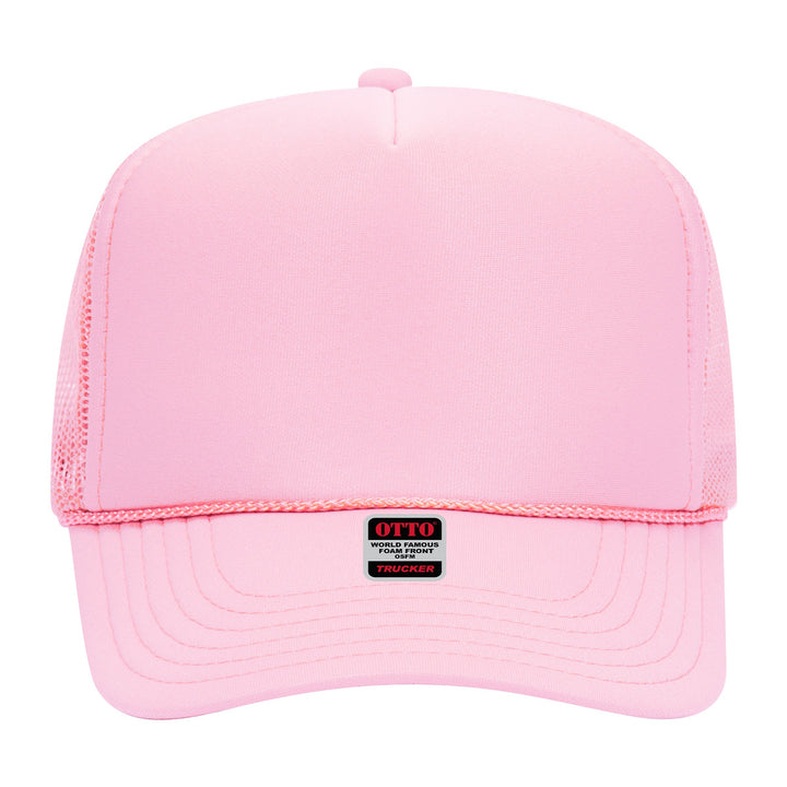 Embroidered Chain Stitch Trucker Hat - Premium Headwear from Pat's Monograms - Just $24.95! Shop now at Pat's Monograms