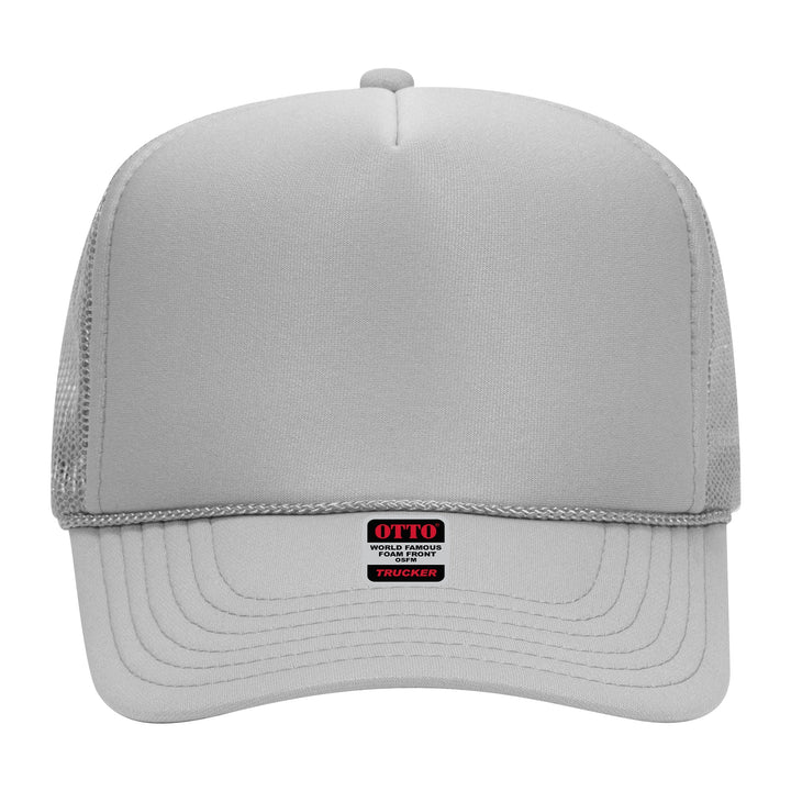 Embroidered Chain Stitch Trucker Hat - Premium Headwear from Pat's Monograms - Just $24.95! Shop now at Pat's Monograms