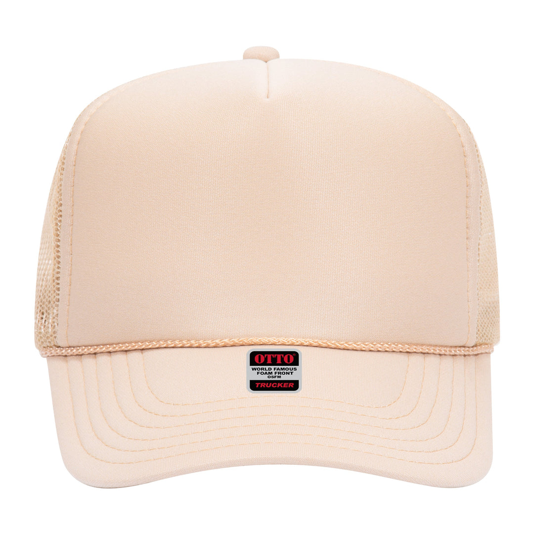 Embroidered Chain Stitch Trucker Hat - Premium Headwear from Pat's Monograms - Just $24.95! Shop now at Pat's Monograms