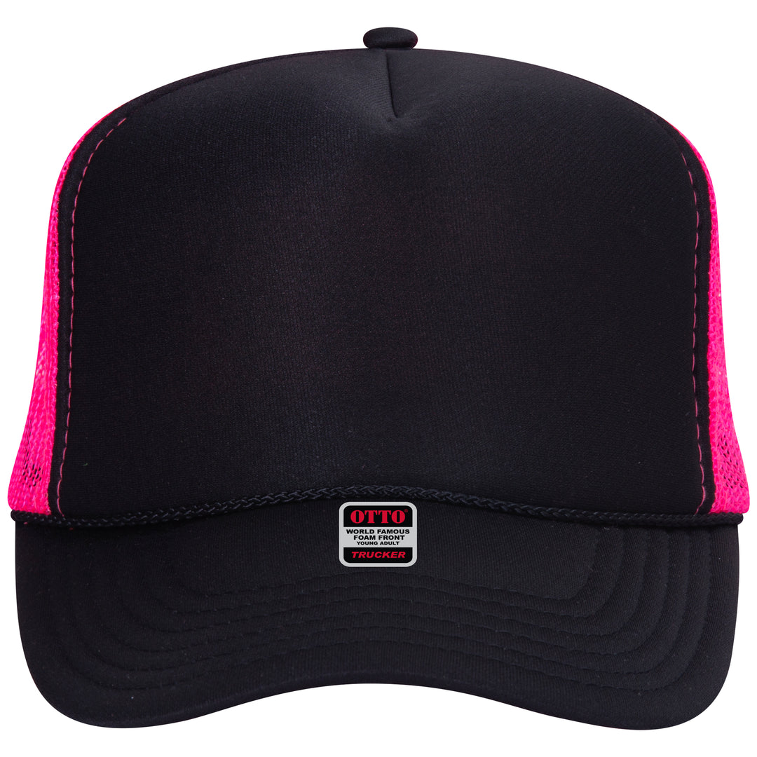 Embroidered Chain Stitch Trucker Hat - Premium Headwear from Pat's Monograms - Just $24.95! Shop now at Pat's Monograms